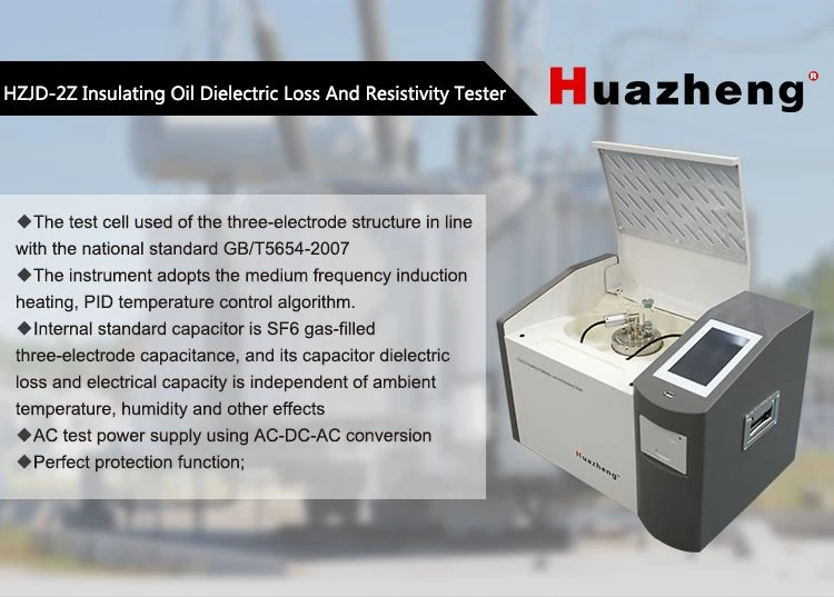 HZJD-2Z Automatic Drain Transformer Oil Tan Delta Analyzer Video