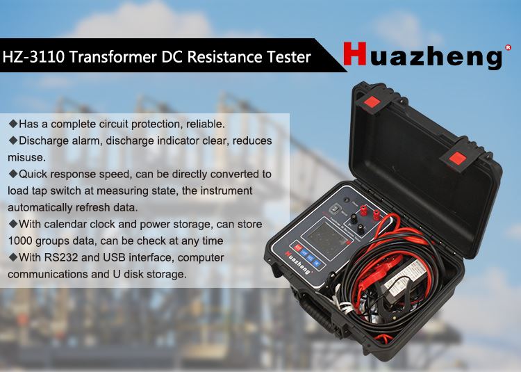 HZ-3110 Transformer Winding Resistance Tester Video