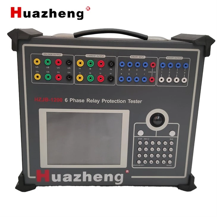 HZJB-1200 Microcomputer 6 Phase Relay Protection Tester